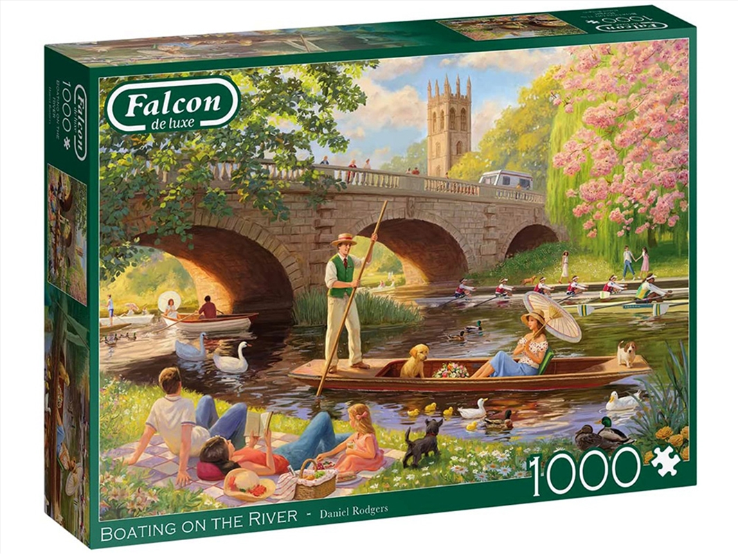 Boating On The River 1000 Piece/Product Detail/Jigsaw Puzzles