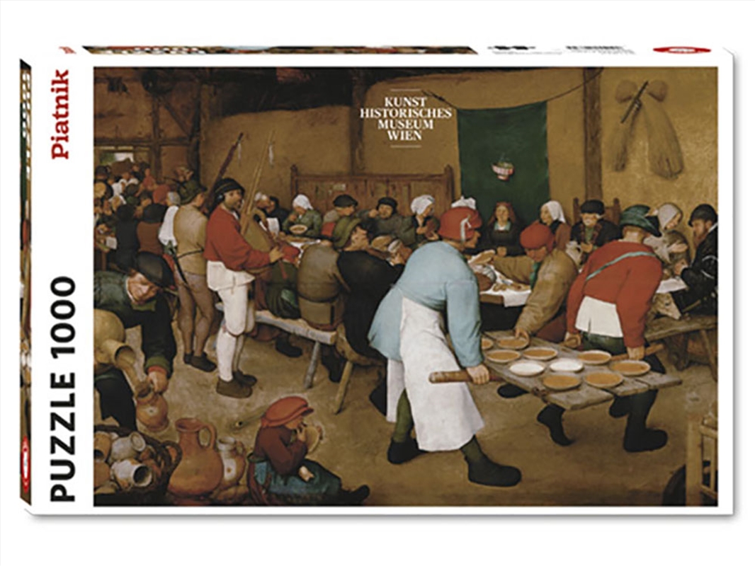 Bruegel Peasant Wedding 1000 Piece/Product Detail/Jigsaw Puzzles