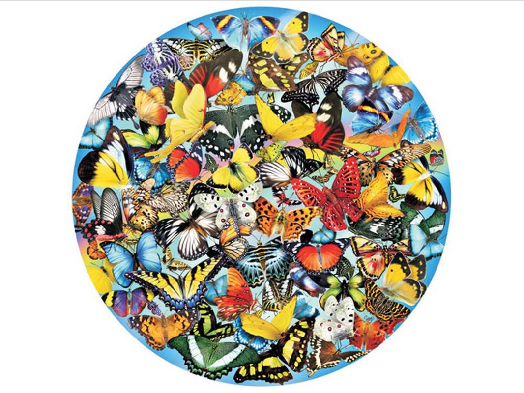 Butterflies In The Round 1000 Piece/Product Detail/Jigsaw Puzzles