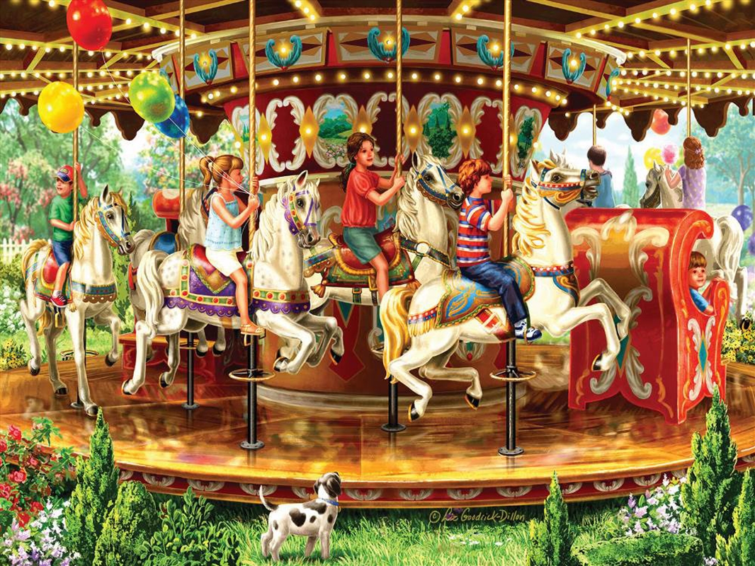 Carousel Ride 1000 Piece/Product Detail/Jigsaw Puzzles