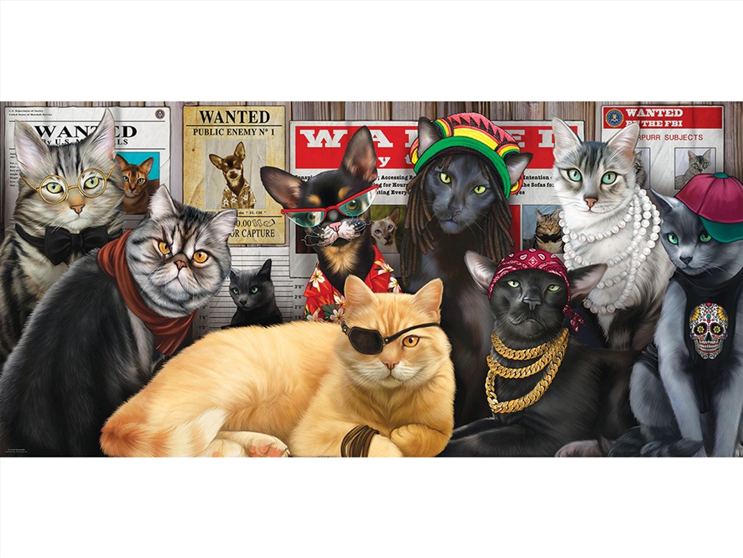 Cat Lineup 1000 Piece/Product Detail/Jigsaw Puzzles