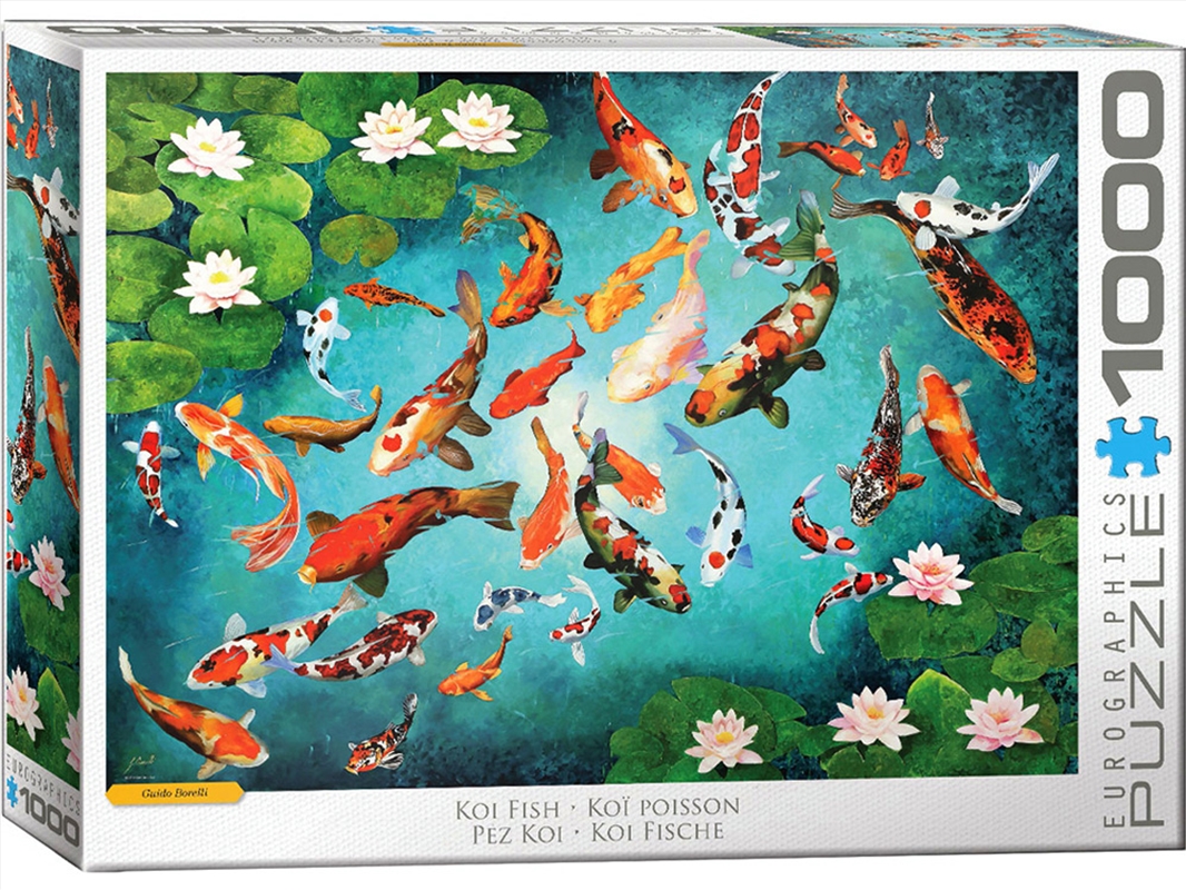 Colourful Koi Fish 1000  Piece/Product Detail/Jigsaw Puzzles