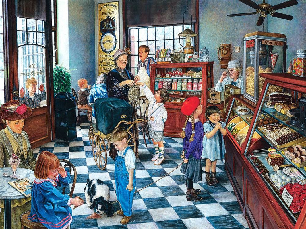 Confectionary Shop 1000 Piece/Product Detail/Jigsaw Puzzles