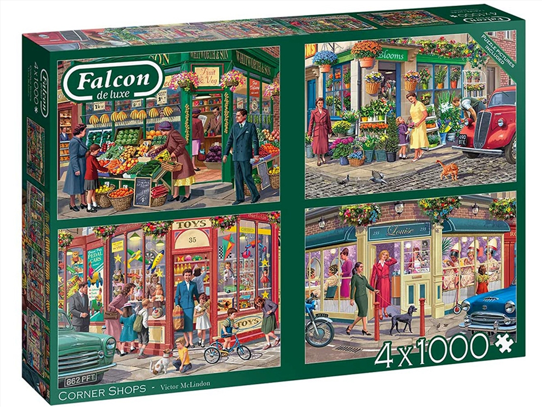 Corner Shops 4 X 1000 Piece/Product Detail/Jigsaw Puzzles