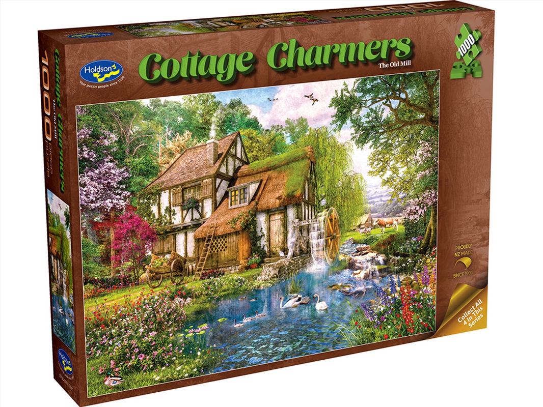 Cottage Charmers The Old Mill 1000 Piece/Product Detail/Jigsaw Puzzles