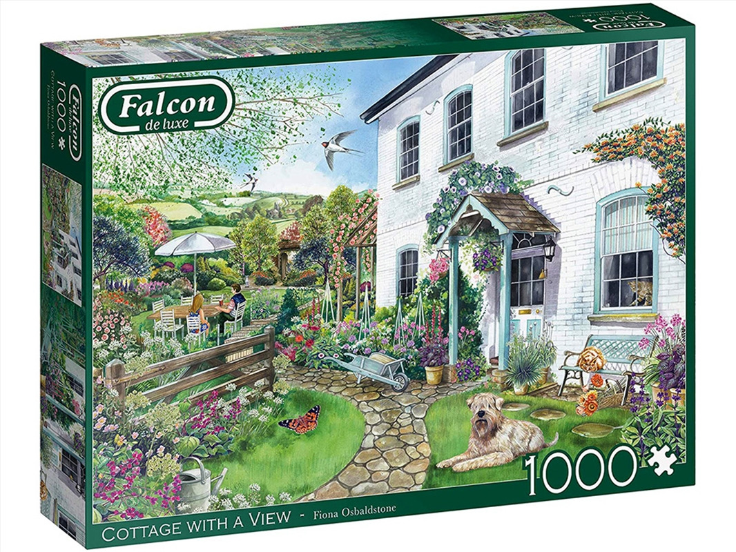 Cottage With A View 1000 Piece/Product Detail/Jigsaw Puzzles