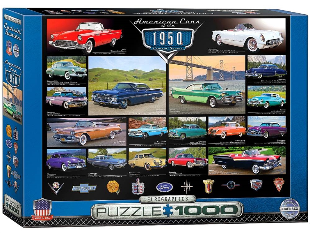 Cruisin' Classics 1950s 1000 Piece/Product Detail/Jigsaw Puzzles