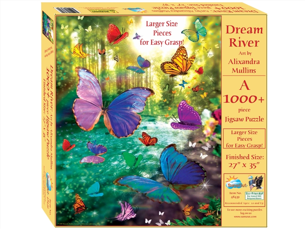 Dream River 1000 Piece XL/Product Detail/Jigsaw Puzzles