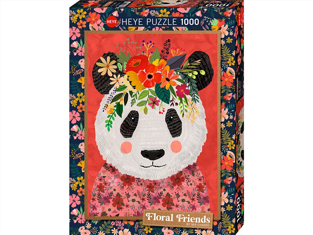 Floral Friends Cuddly Panda 1000 Piece/Product Detail/Jigsaw Puzzles