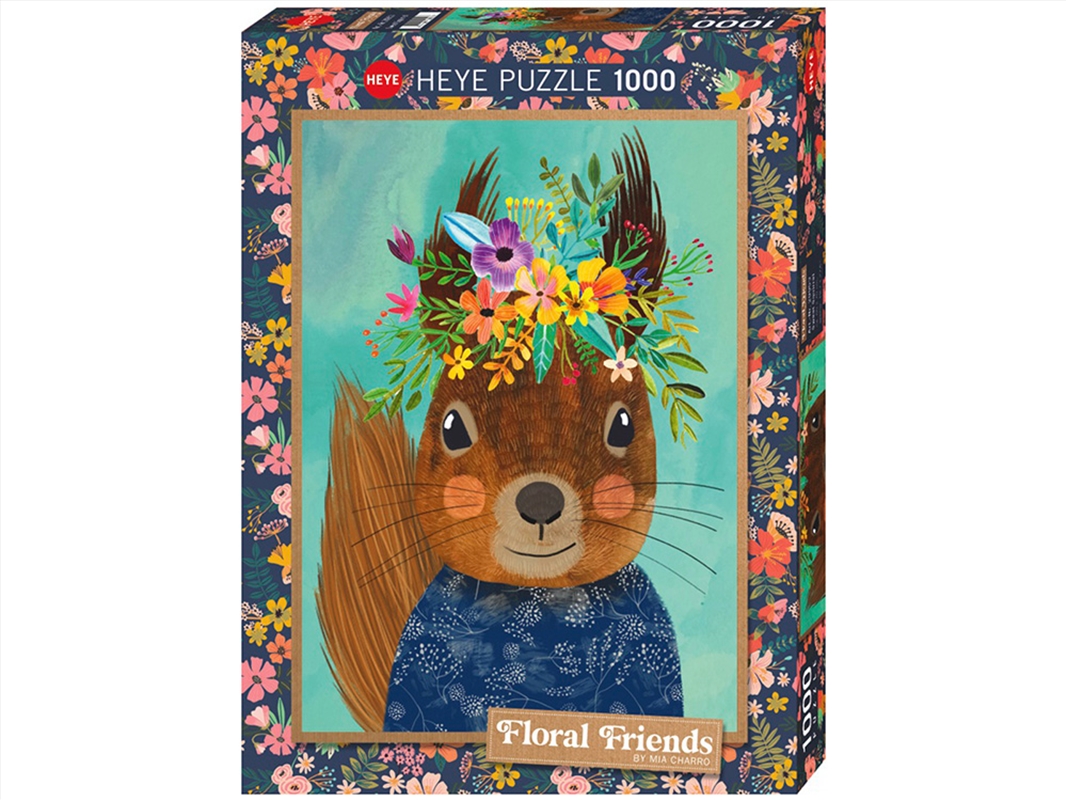 Floral Friends Squirrel 1000 Piece/Product Detail/Jigsaw Puzzles