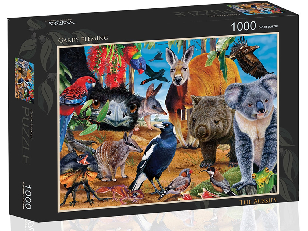 Garry Fleming The Aussies 1000 Piece/Product Detail/Jigsaw Puzzles