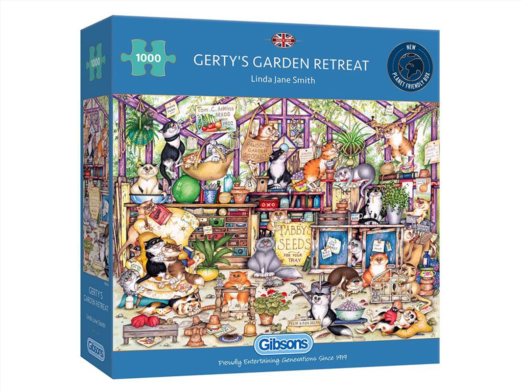 Gerty's Garden Retreat 1000 Piece/Product Detail/Jigsaw Puzzles