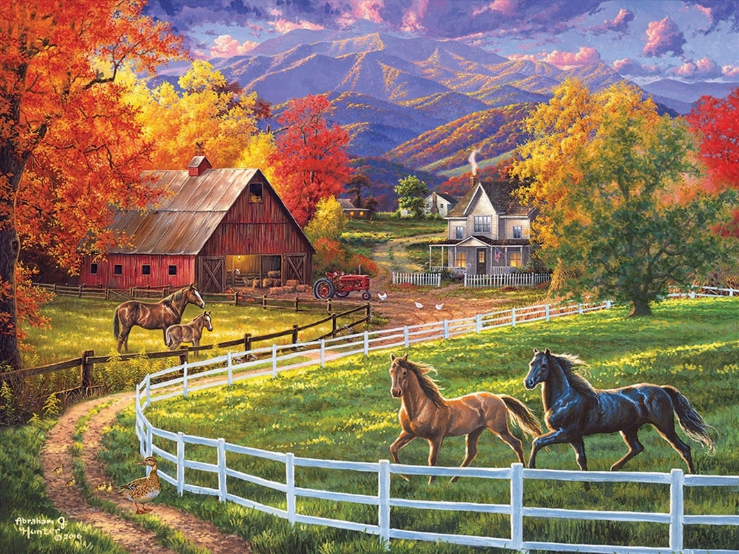 Horse Valley Farm 1000 Piece/Product Detail/Jigsaw Puzzles