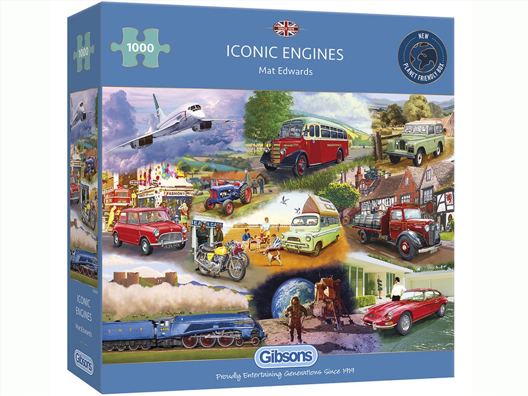 Iconic Engines 1000 Piece/Product Detail/Jigsaw Puzzles