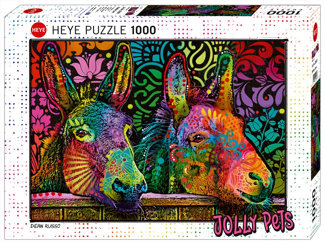 Jolly Pets Donkey Love 1000 Piece/Product Detail/Jigsaw Puzzles