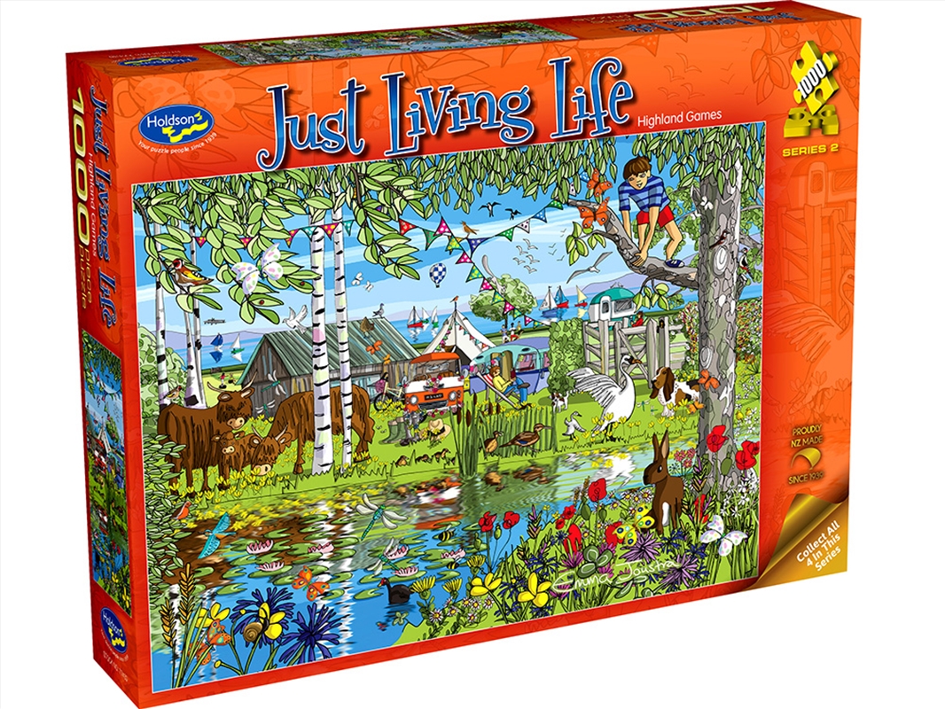 Just Living Life 2 Highland Gm 1000 Piece/Product Detail/Jigsaw Puzzles