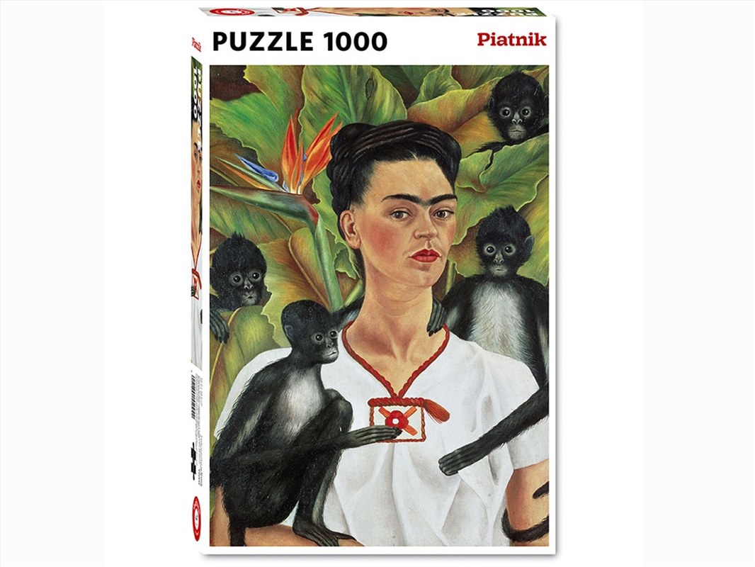 Kahlo Self-Portrait With Monke 1000 Piece/Product Detail/Jigsaw Puzzles