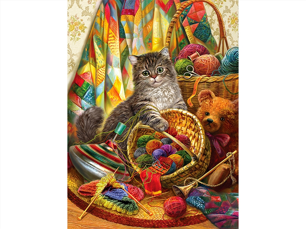 Kitten And Wool 1000 Piece/Product Detail/Jigsaw Puzzles