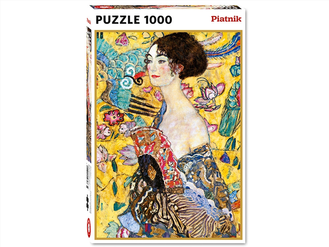 Klimt Lady With A Fan 1000 Piece/Product Detail/Jigsaw Puzzles