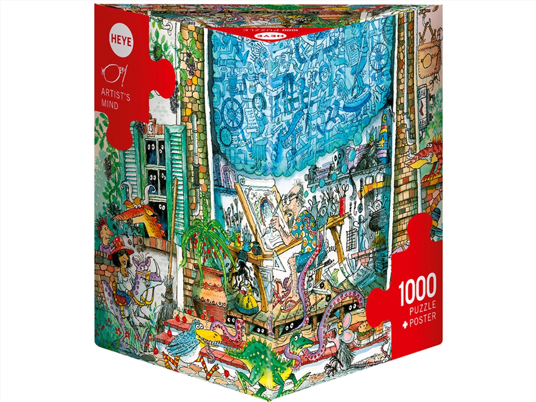 Korky Paul Artist's Mind 1000 Piece/Product Detail/Jigsaw Puzzles