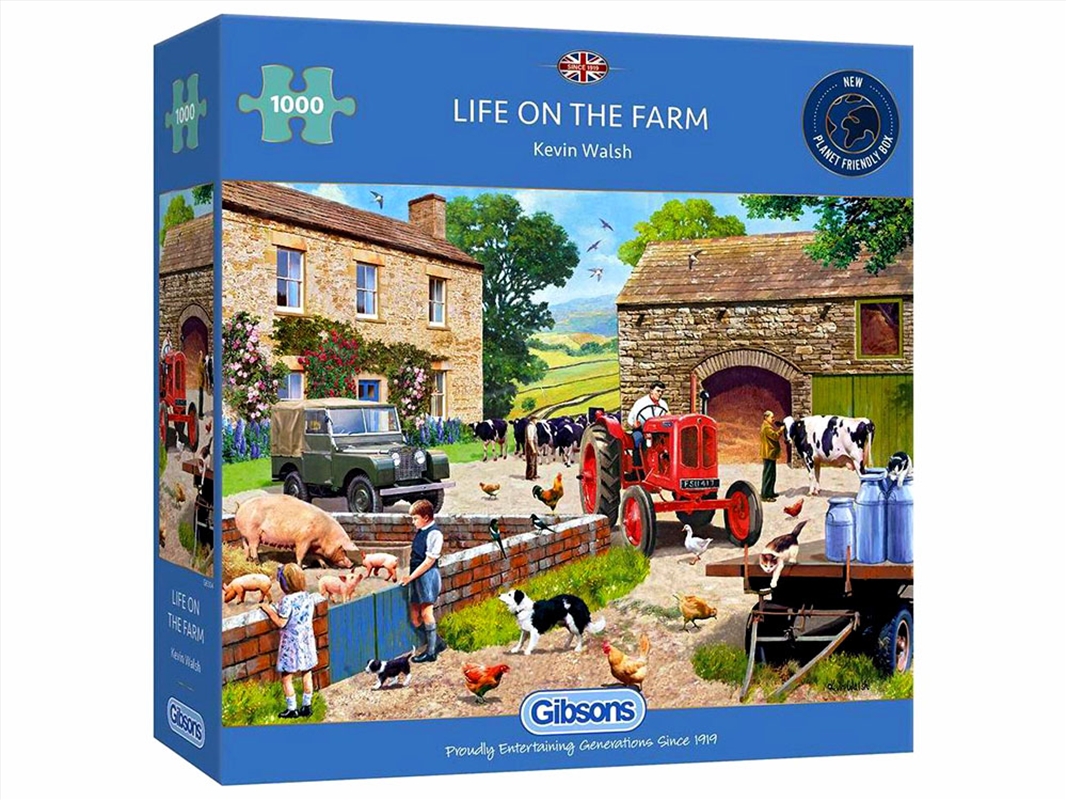 Life On The Farm 1000 Piece/Product Detail/Jigsaw Puzzles