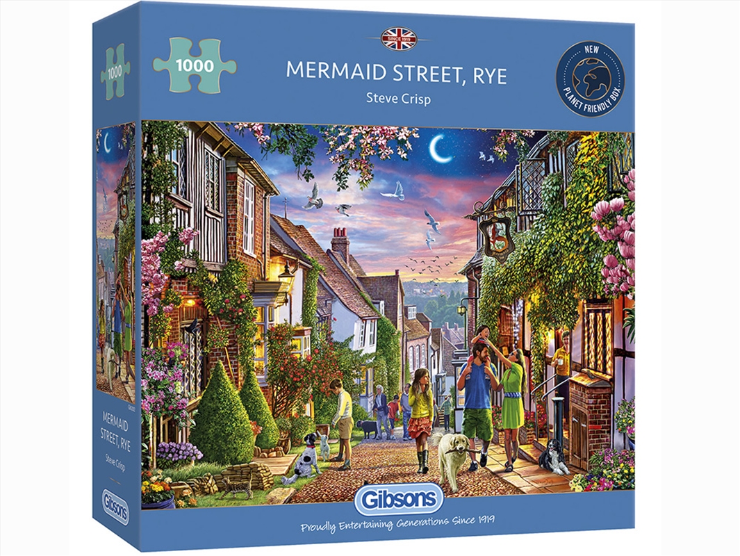 Mermaid Street Rye 1000 Piece/Product Detail/Jigsaw Puzzles