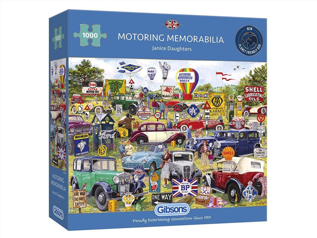 Motoring Memorabilia 1000 Piece/Product Detail/Jigsaw Puzzles