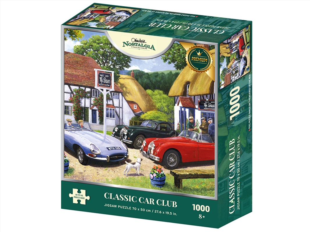 Buy Nostalgia Classic Cars 1000 Piece Online | Sanity