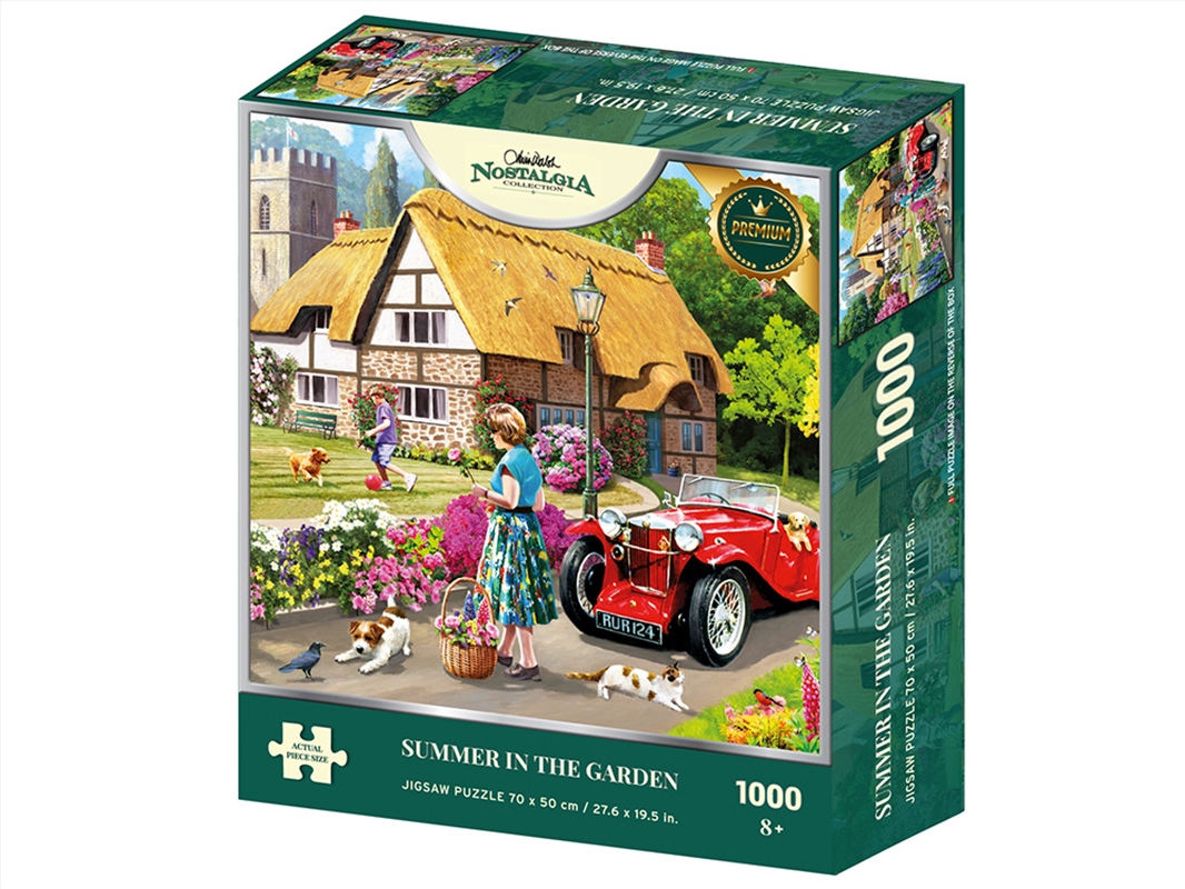 Nostalgia Garden Summer 1000 Piece/Product Detail/Jigsaw Puzzles