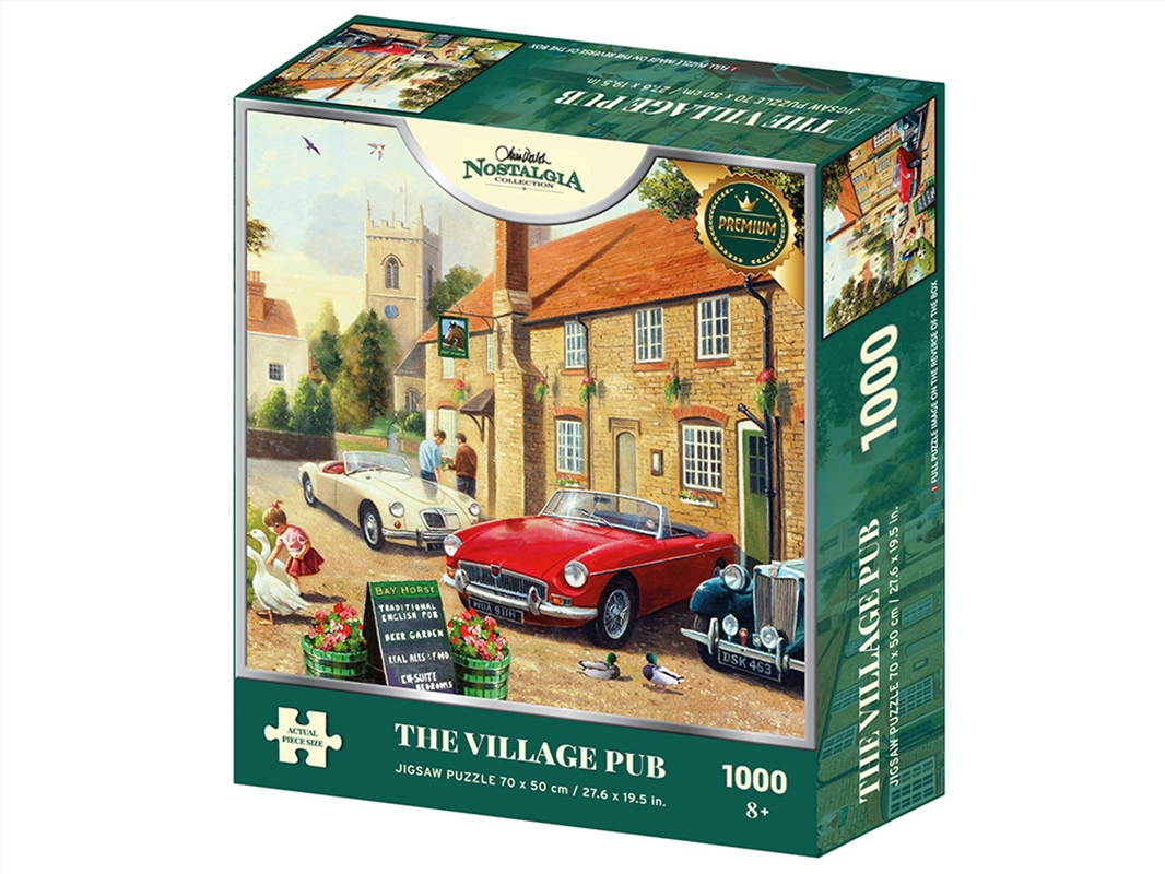 Nostalgia Village Pub 1000 Piece/Product Detail/Jigsaw Puzzles