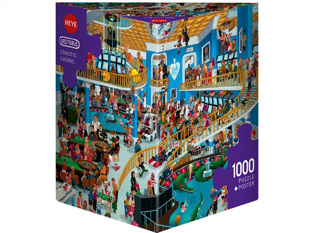 Oesterle Chaotic Casino 1000 Piece/Product Detail/Jigsaw Puzzles