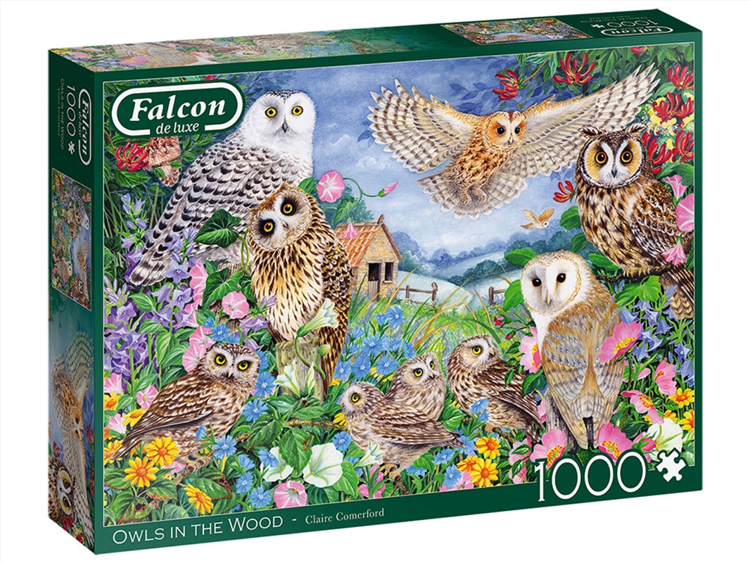 Owls In The Wood 1000 Piece/Product Detail/Jigsaw Puzzles