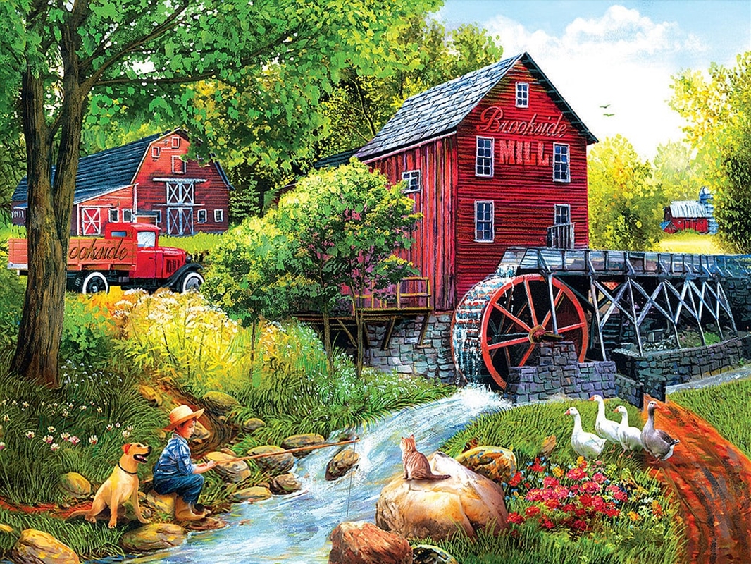 Playing Hookey At The Mill 1000 Piece/Product Detail/Jigsaw Puzzles