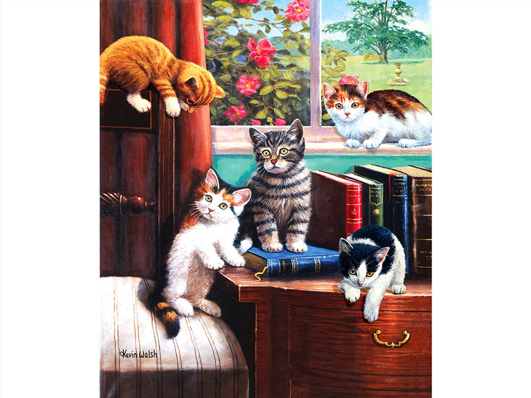 Playtime In The Study 1000 Piece/Product Detail/Jigsaw Puzzles