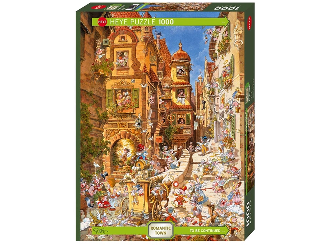 Romantic Town By Day 1000 Piece/Product Detail/Jigsaw Puzzles