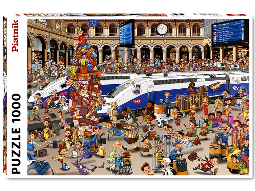 Ruyer Railway Station 1000 Piece/Product Detail/Jigsaw Puzzles