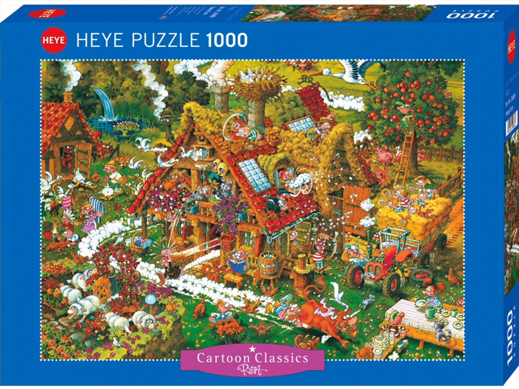 Ryba Funny Farm 1000 Piece/Product Detail/Jigsaw Puzzles