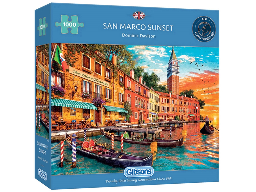 San Marco Sunset 1000 Piece/Product Detail/Jigsaw Puzzles