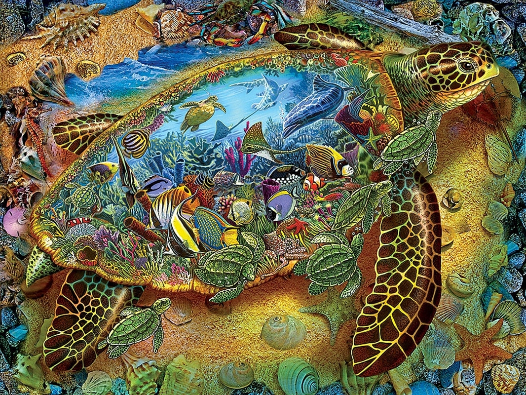 Sea Turtle World 1000 Piece/Product Detail/Jigsaw Puzzles