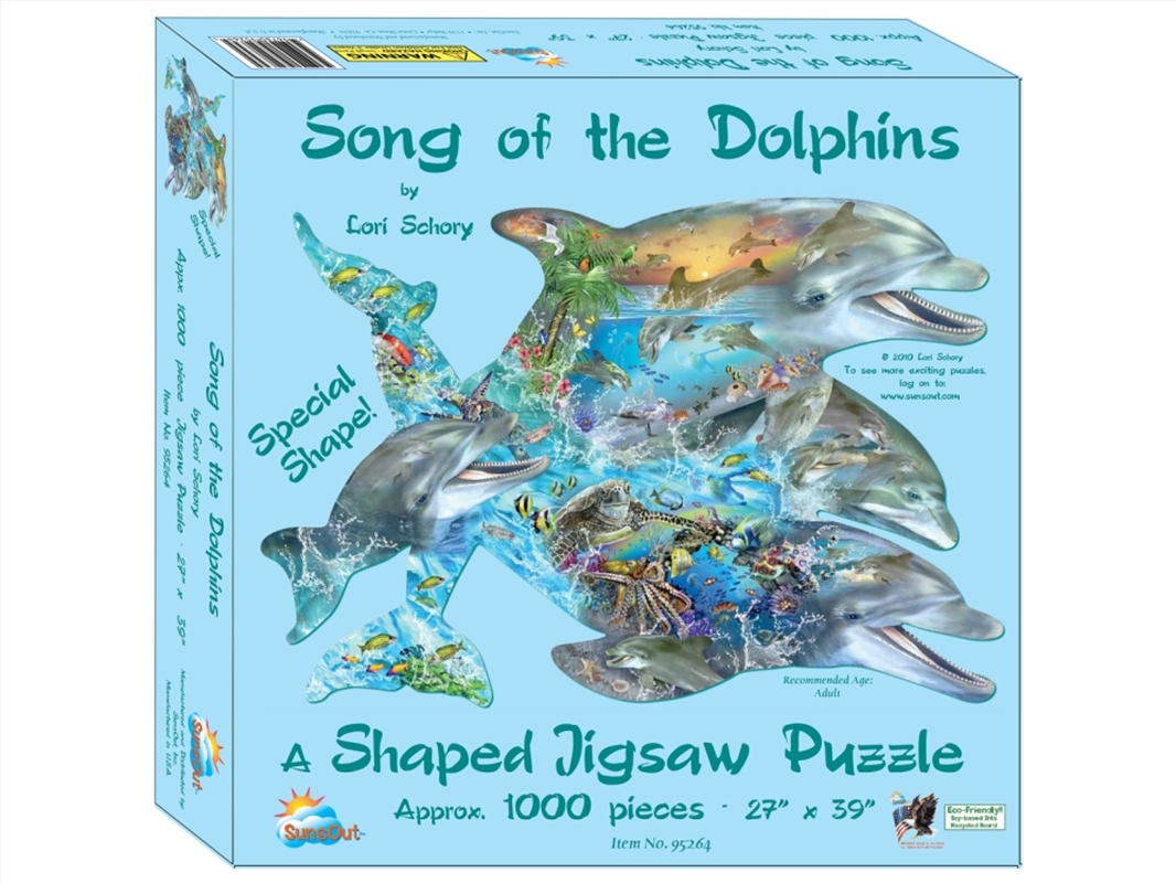 Song Of The Dolphins 1000 Piece/Product Detail/Jigsaw Puzzles