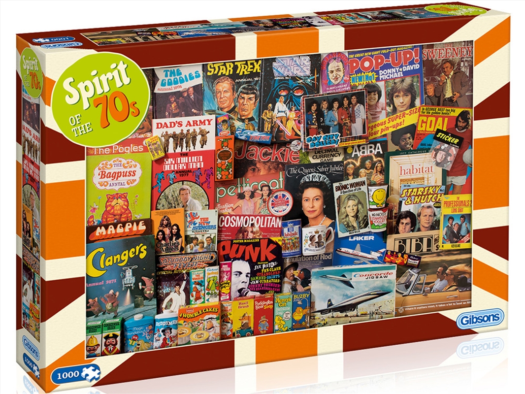 Spirit Of The 70s 1000 Piece/Product Detail/Jigsaw Puzzles