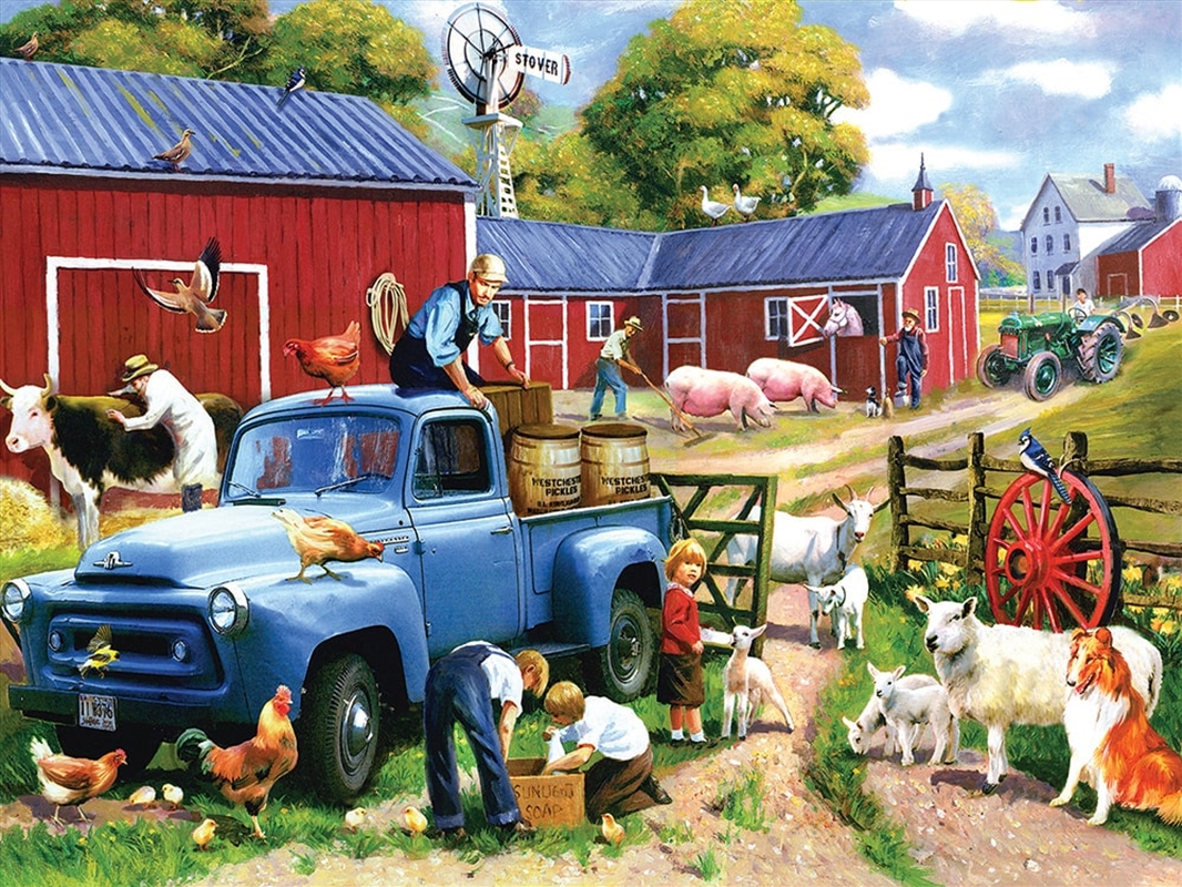 Spring Farm Days 1000 Piece/Product Detail/Jigsaw Puzzles