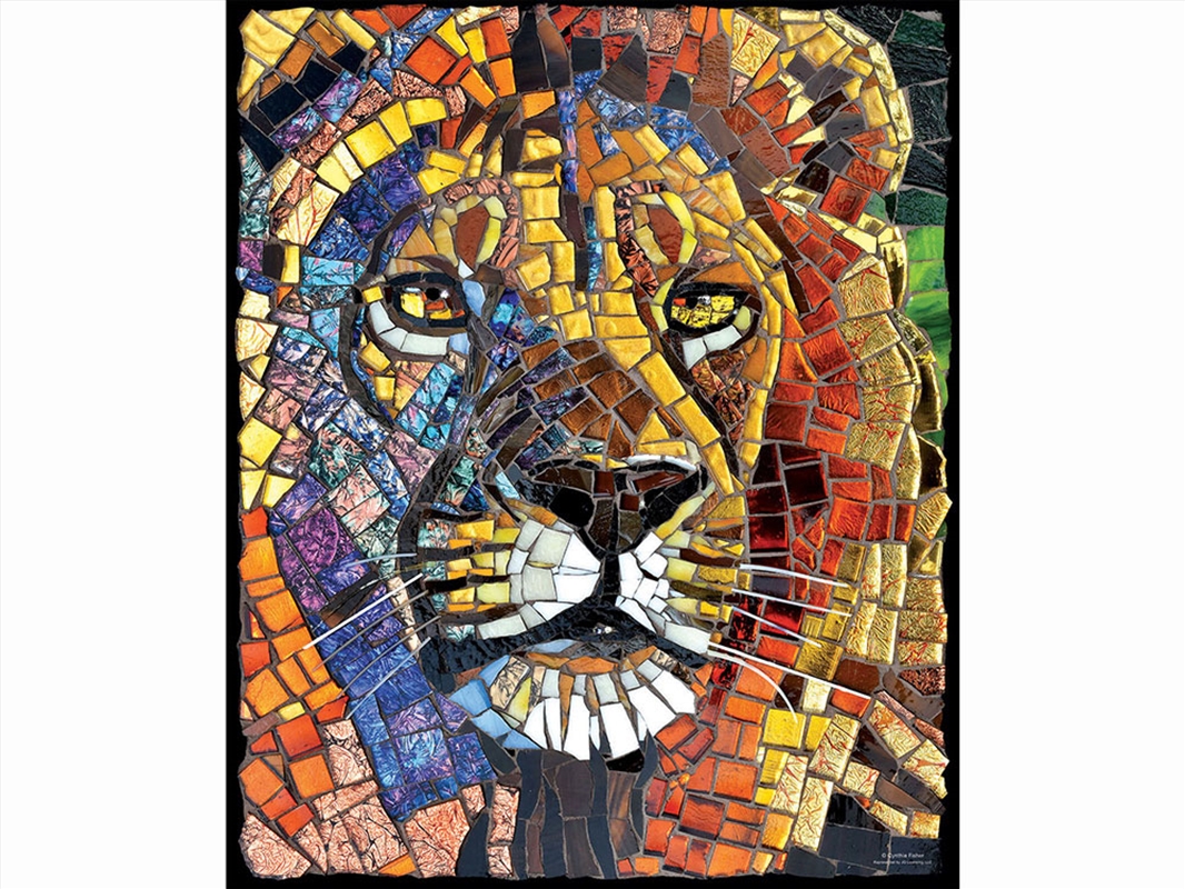 Stained Glass Lion 1000 Piece/Product Detail/Jigsaw Puzzles