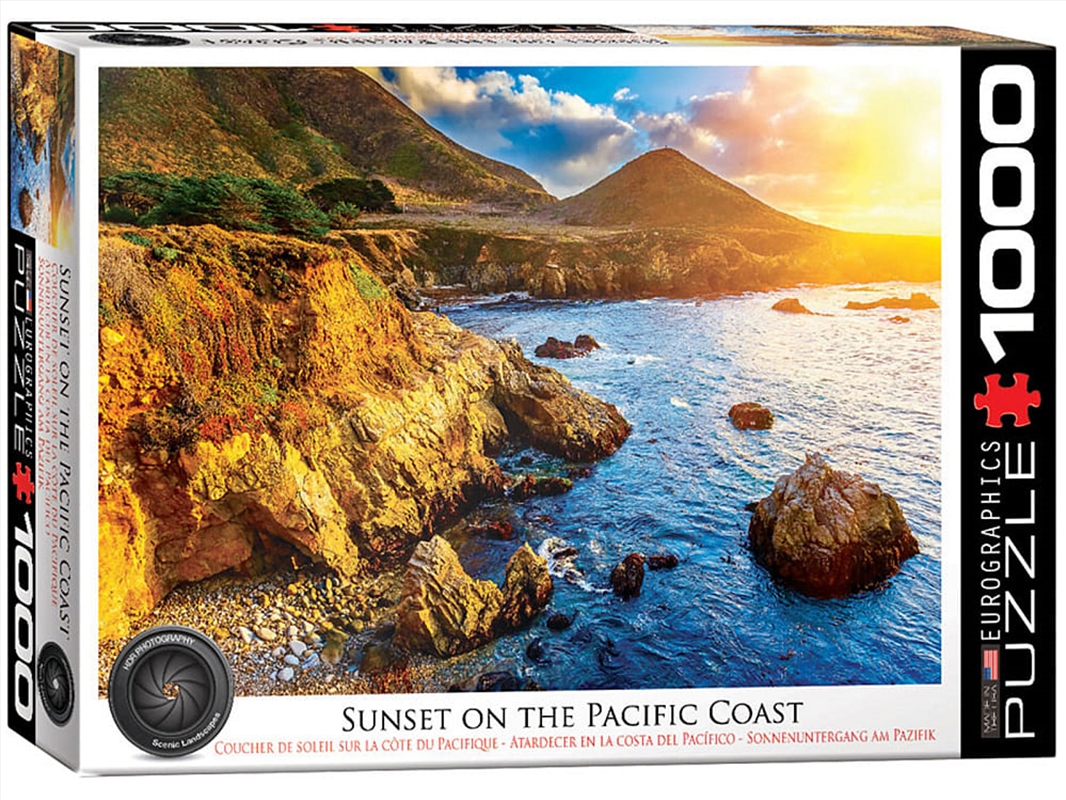 Sunset On Pacific Coast 1000 Piece/Product Detail/Jigsaw Puzzles