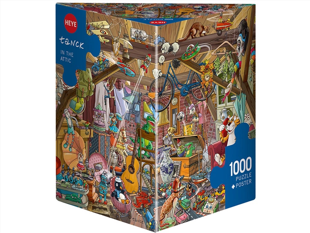 Tanck In The Attic 1000 Piece/Product Detail/Jigsaw Puzzles