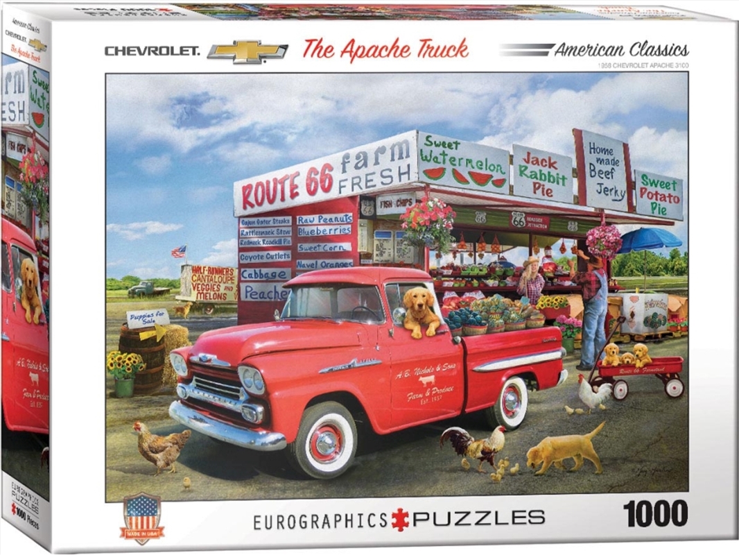 The Apache Truck 1000 Piece/Product Detail/Jigsaw Puzzles