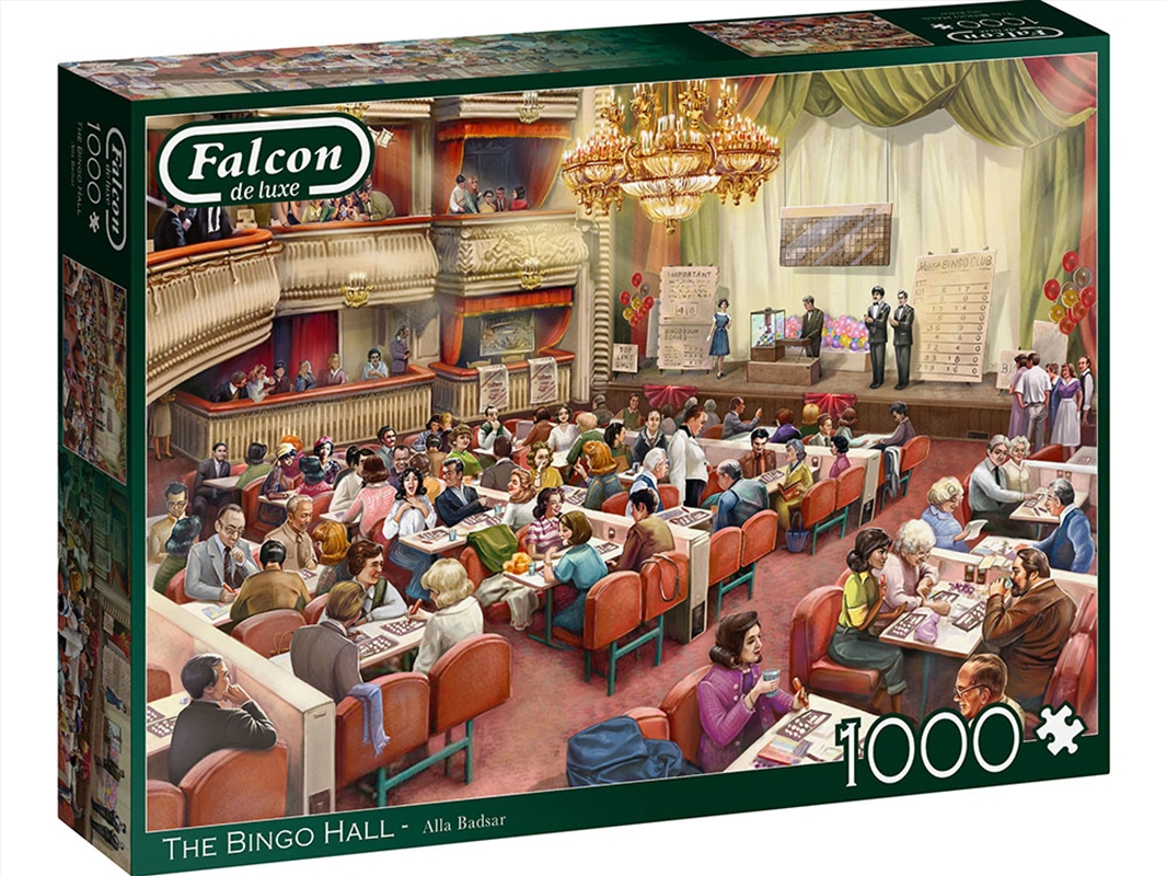 The Bingo Hall 1000 Piece/Product Detail/Jigsaw Puzzles