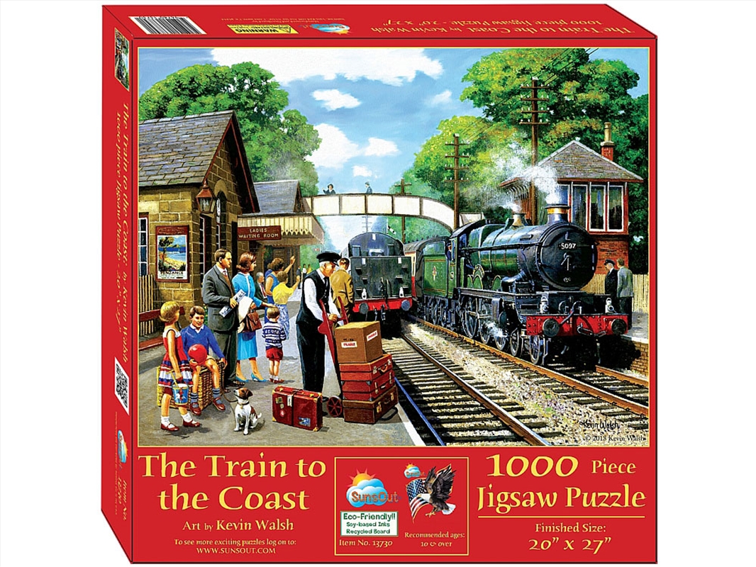 The Train To The Coast 1000 Piece/Product Detail/Jigsaw Puzzles