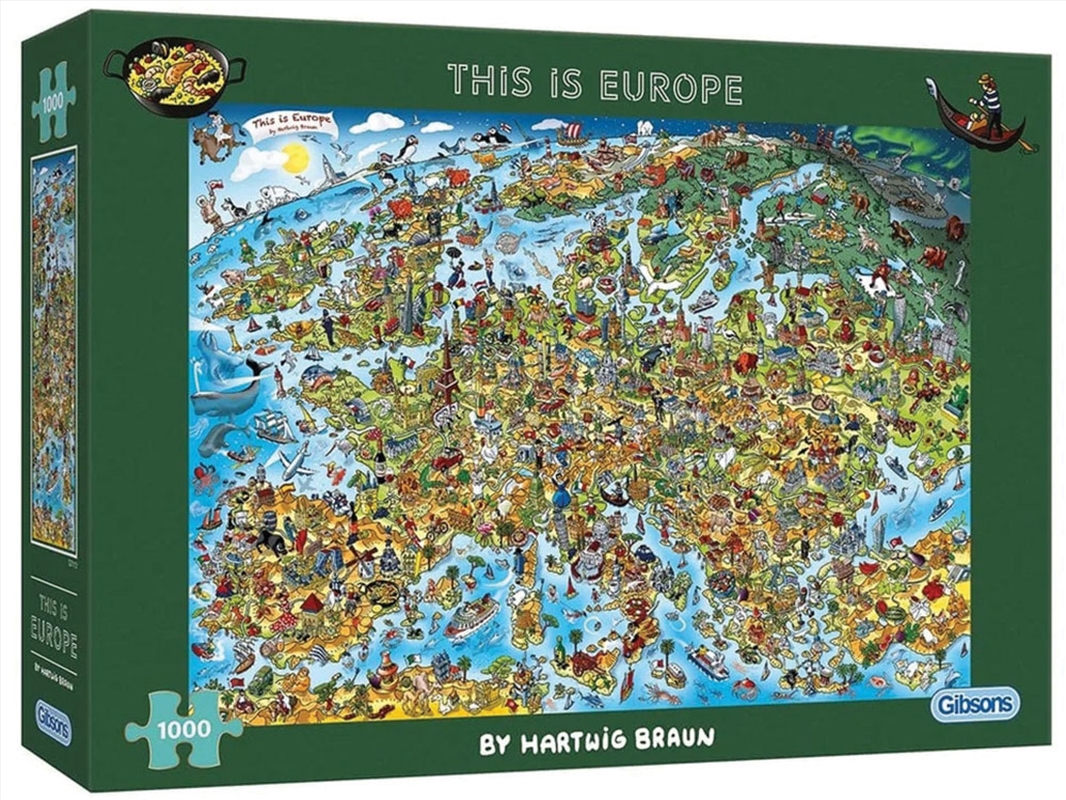 This Is Europe 1000 Piece/Product Detail/Jigsaw Puzzles