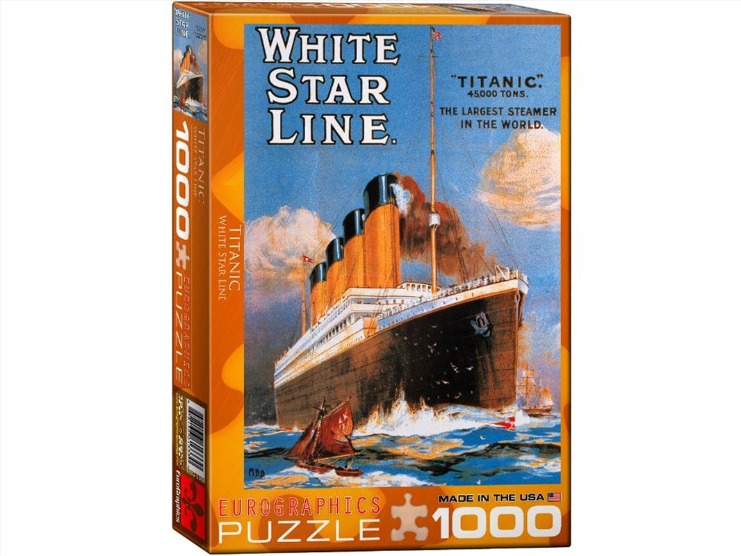 Titanic White Star Line 1000 Piece/Product Detail/Jigsaw Puzzles